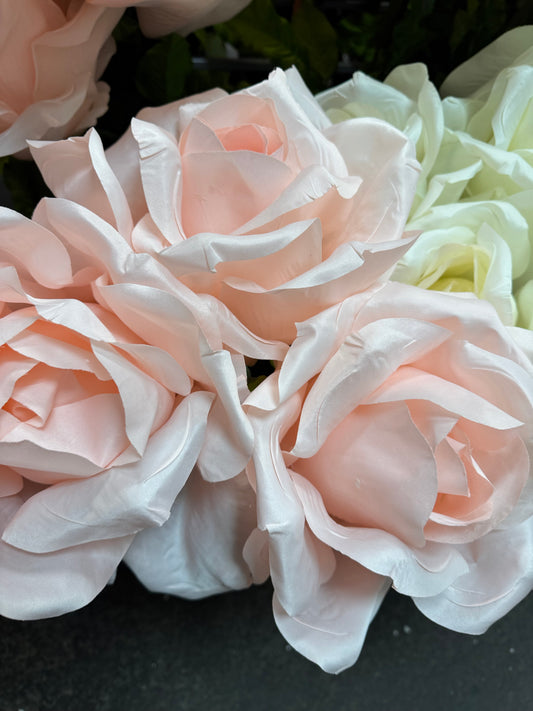 Óriás virág - 108x28cm, 136x50cm és 170x75cm - rózsaszín rózsa XL