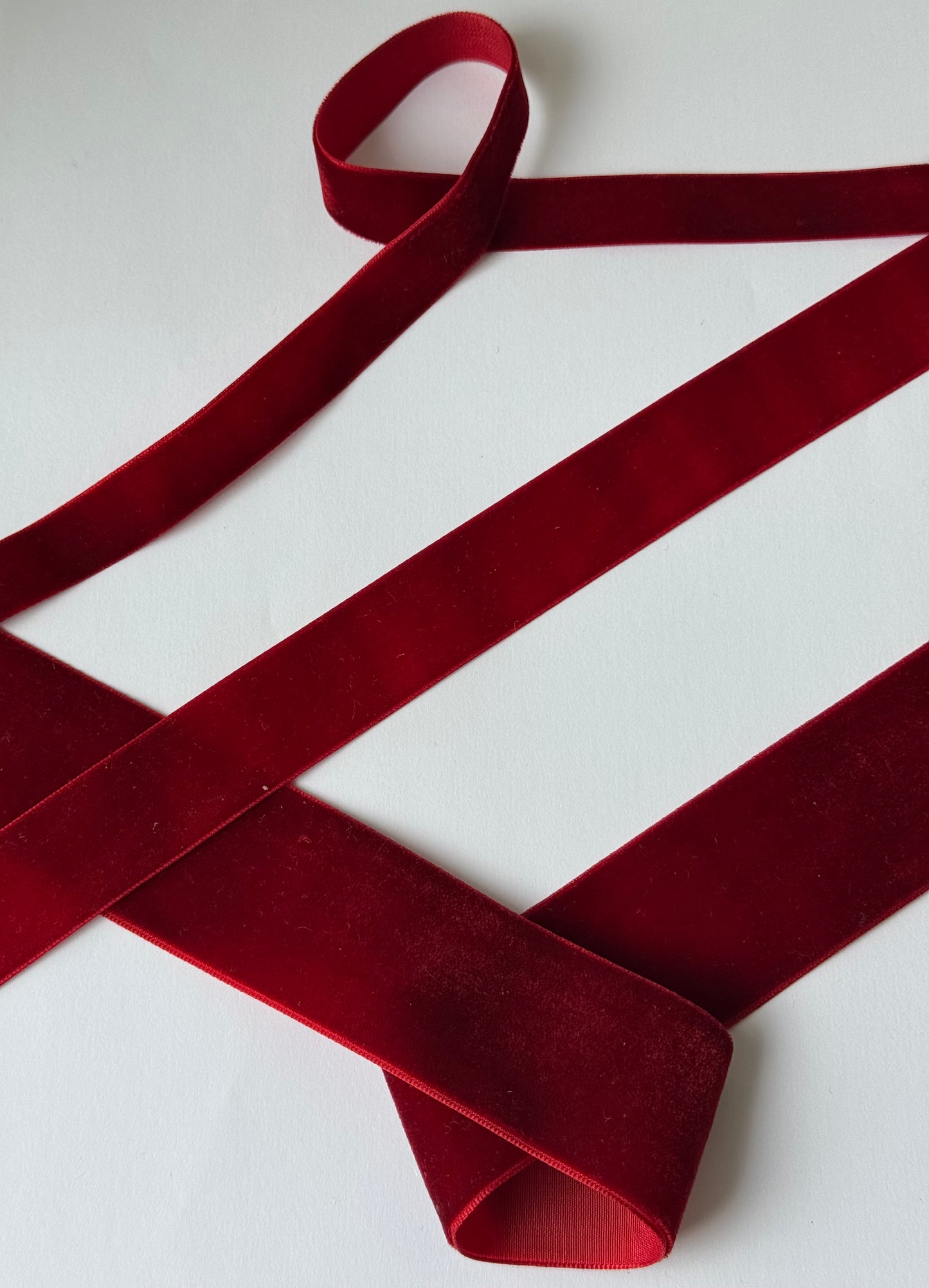 Bordó bársonyszalag - több méret