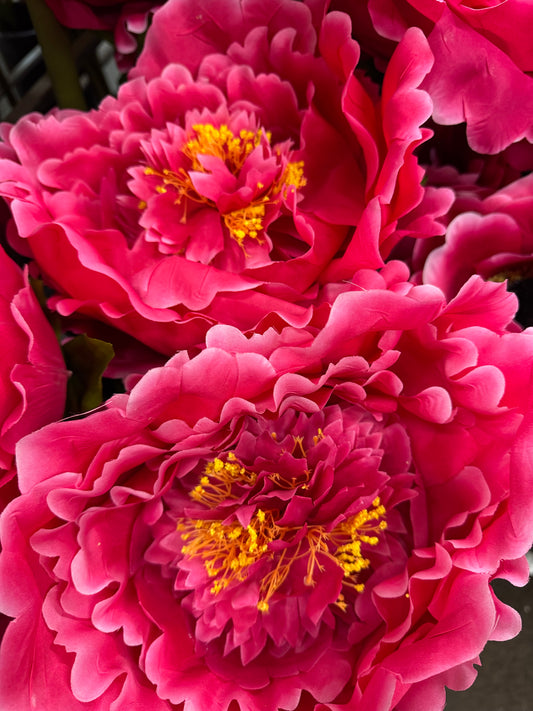 Óriás virág - 130x45 és 150x55cm - pink peonia XL