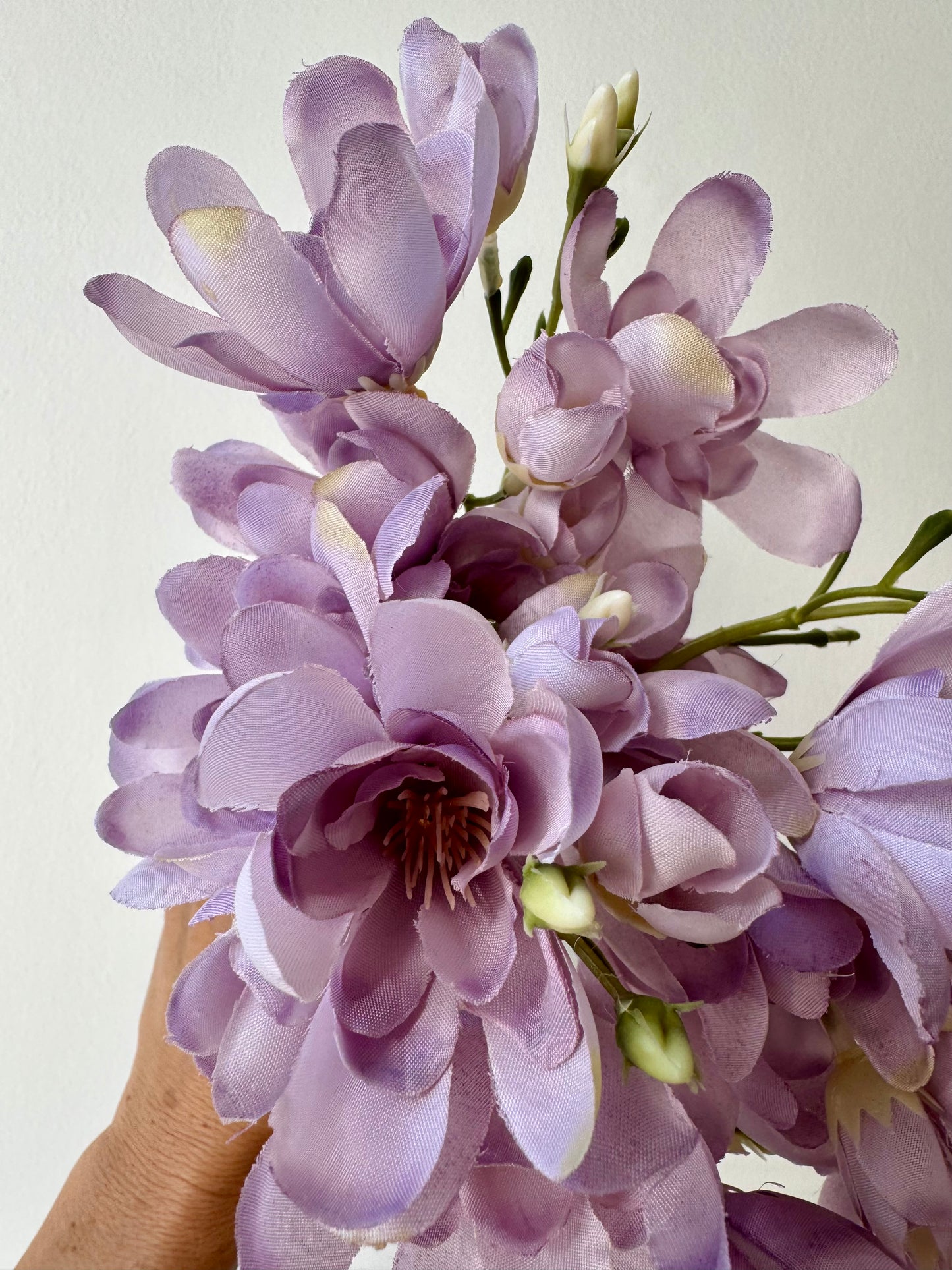 Halványlila virágcsokor