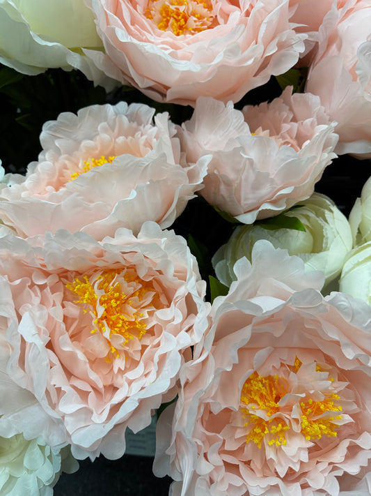 Óriás virág - 130x45 és 150x55cm - rózsaszín peonia XL