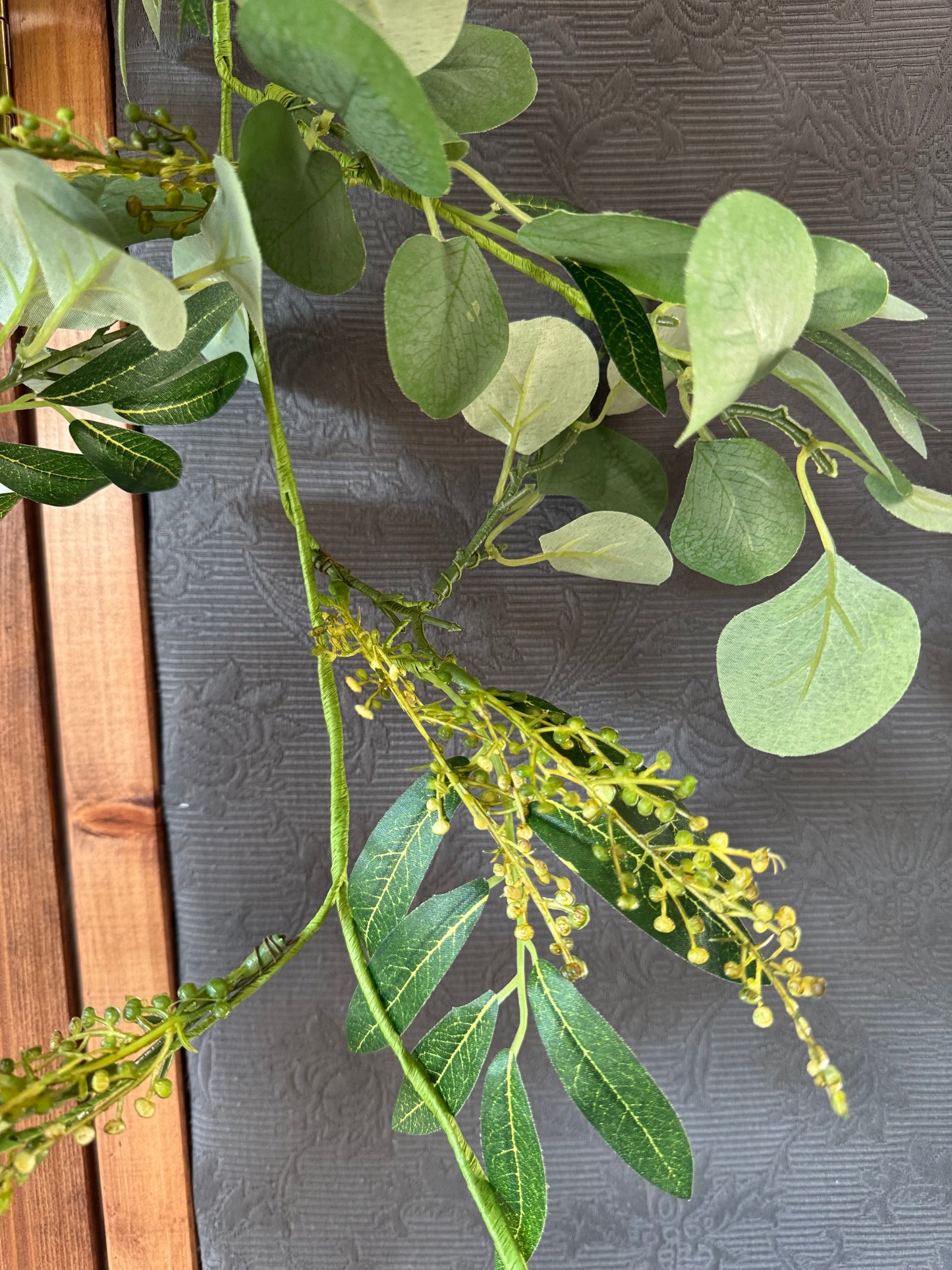 zöld eukaliptusz girland - 2m