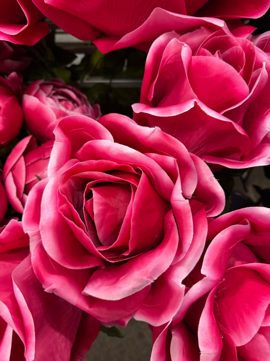 Óriás virág - 108x28cm, 136x50cm és 170x75cm - pink rózsa XL