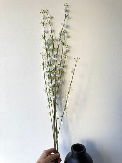 White branch with small flowers - more options