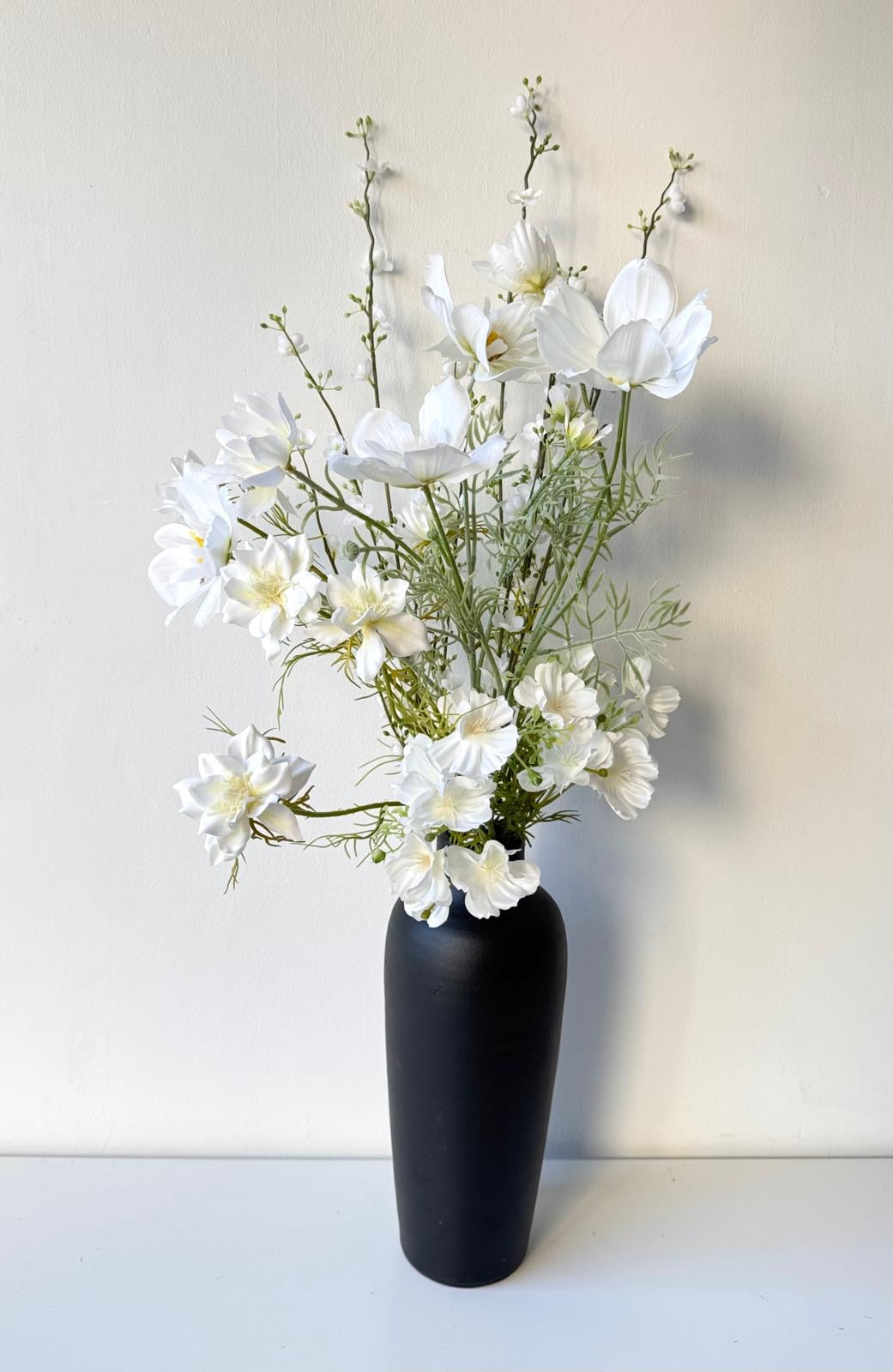 White spring mixed bouquet