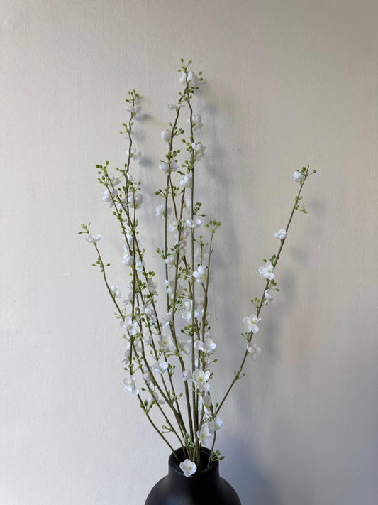 White branch with small flowers - more options