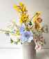 Spring artificial flower bouquet