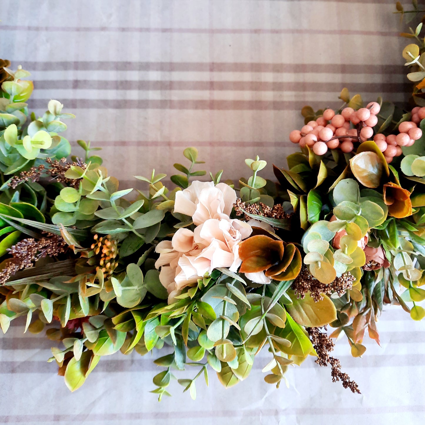 Autumn eucalyptus garland