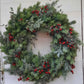 Classic Christmas wreath