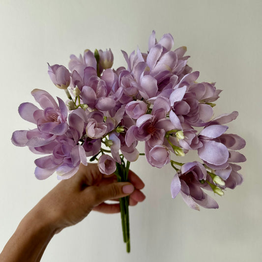 Halványlila virágcsokor