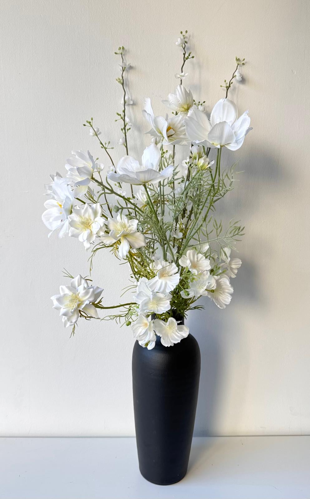 White spring mixed bouquet