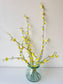 Yellow branch with small flowers - more options