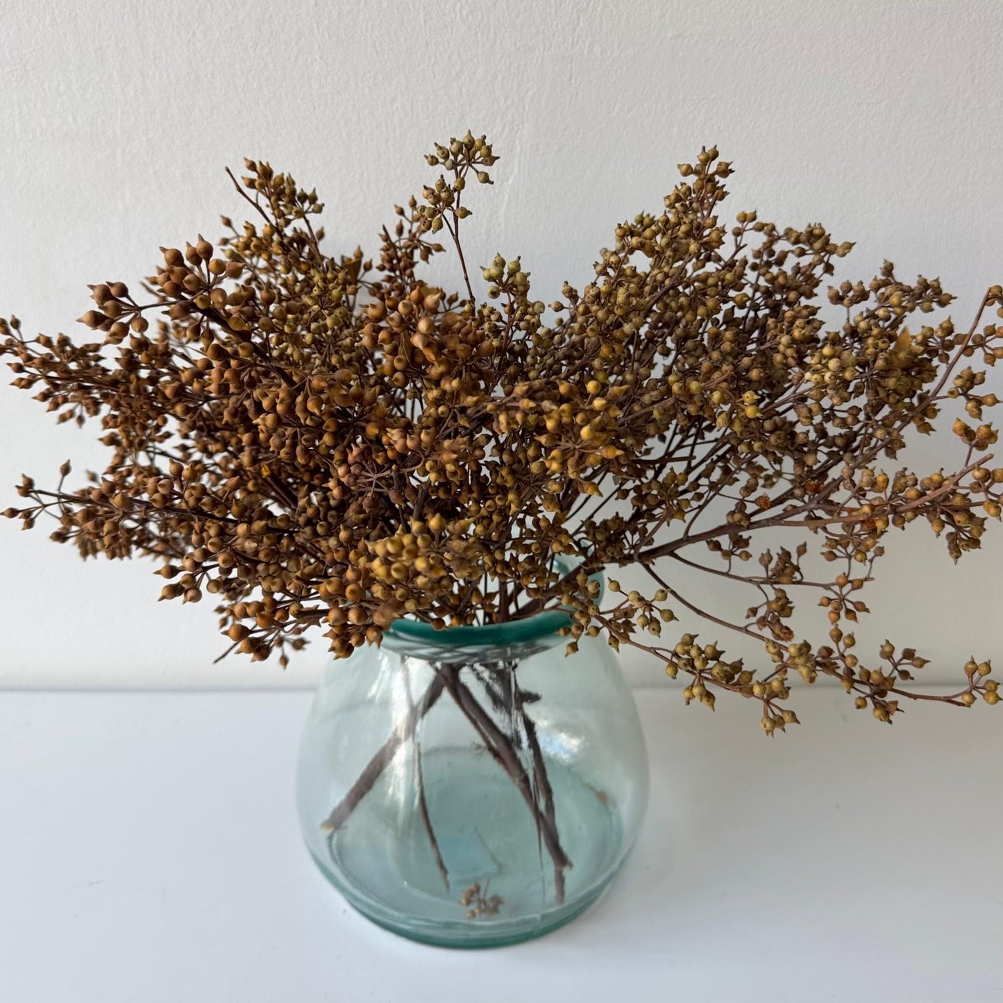 Beautiful bouquet of eucalyptus berries