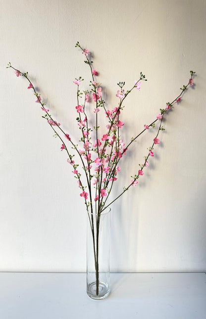 Pink branch with small flowers - more options