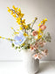 Spring artificial flower bouquet