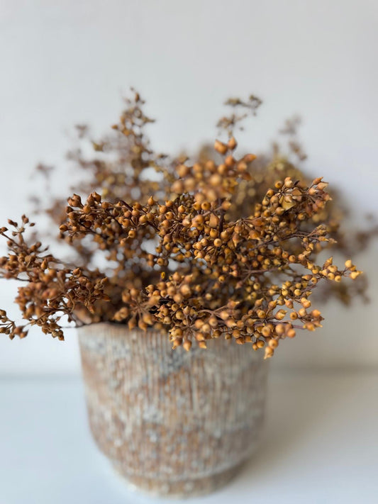 Beautiful bouquet of eucalyptus berries