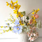 Spring artificial flower bouquet