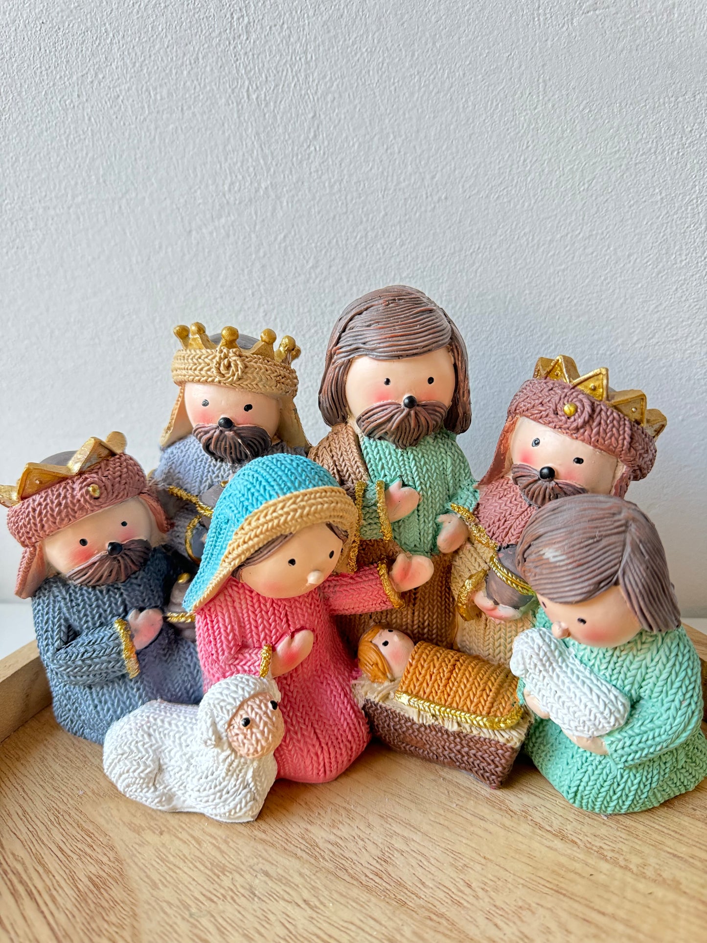 Weihnachtskrippe für Kinder