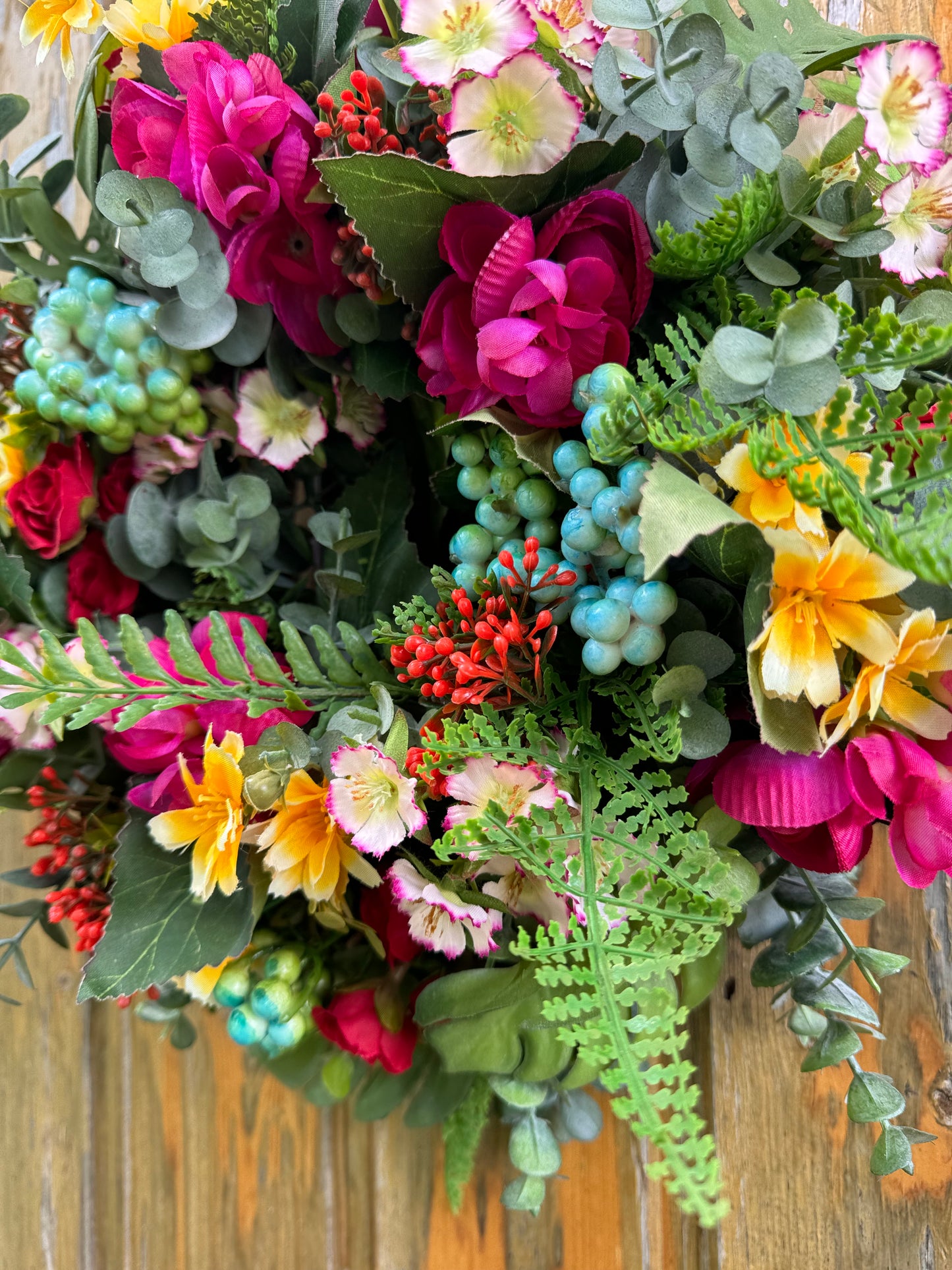 Tropical door decoration