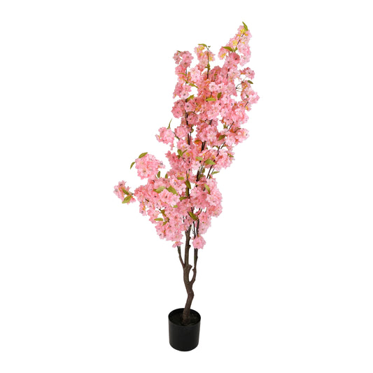 Cherry tree in a pink pot - sizes 140 and 170 cm