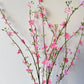 Pink branch with small flowers - more options