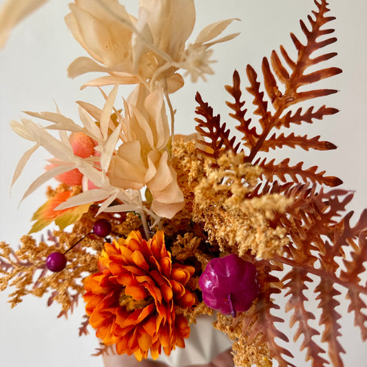 Őszi mini asztaldekor