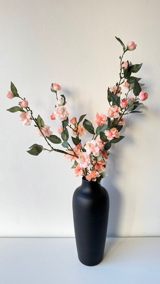 Branch with peach blossoms