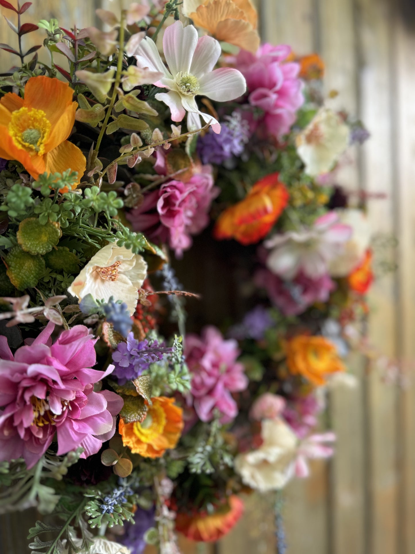 Late summer door decoration