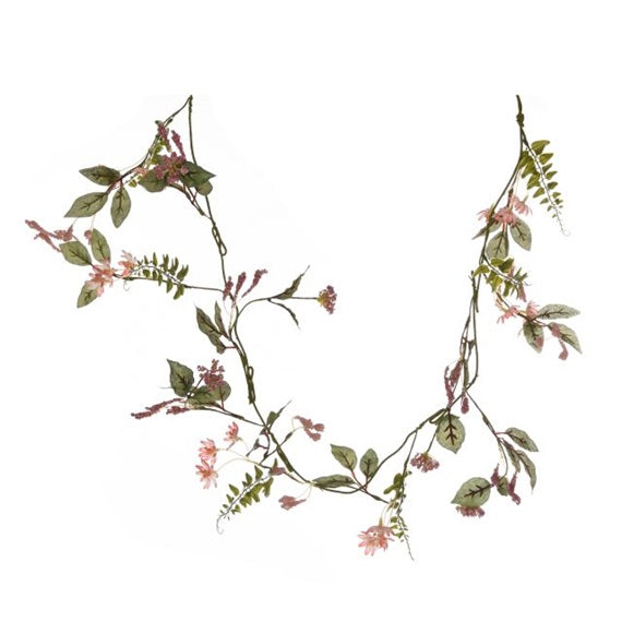 Virágos tavaszi girland - 186 cm