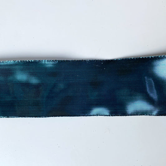 Fényes szalag 63 mm - türkiz