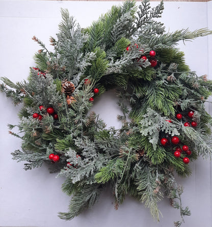 Classic Christmas wreath