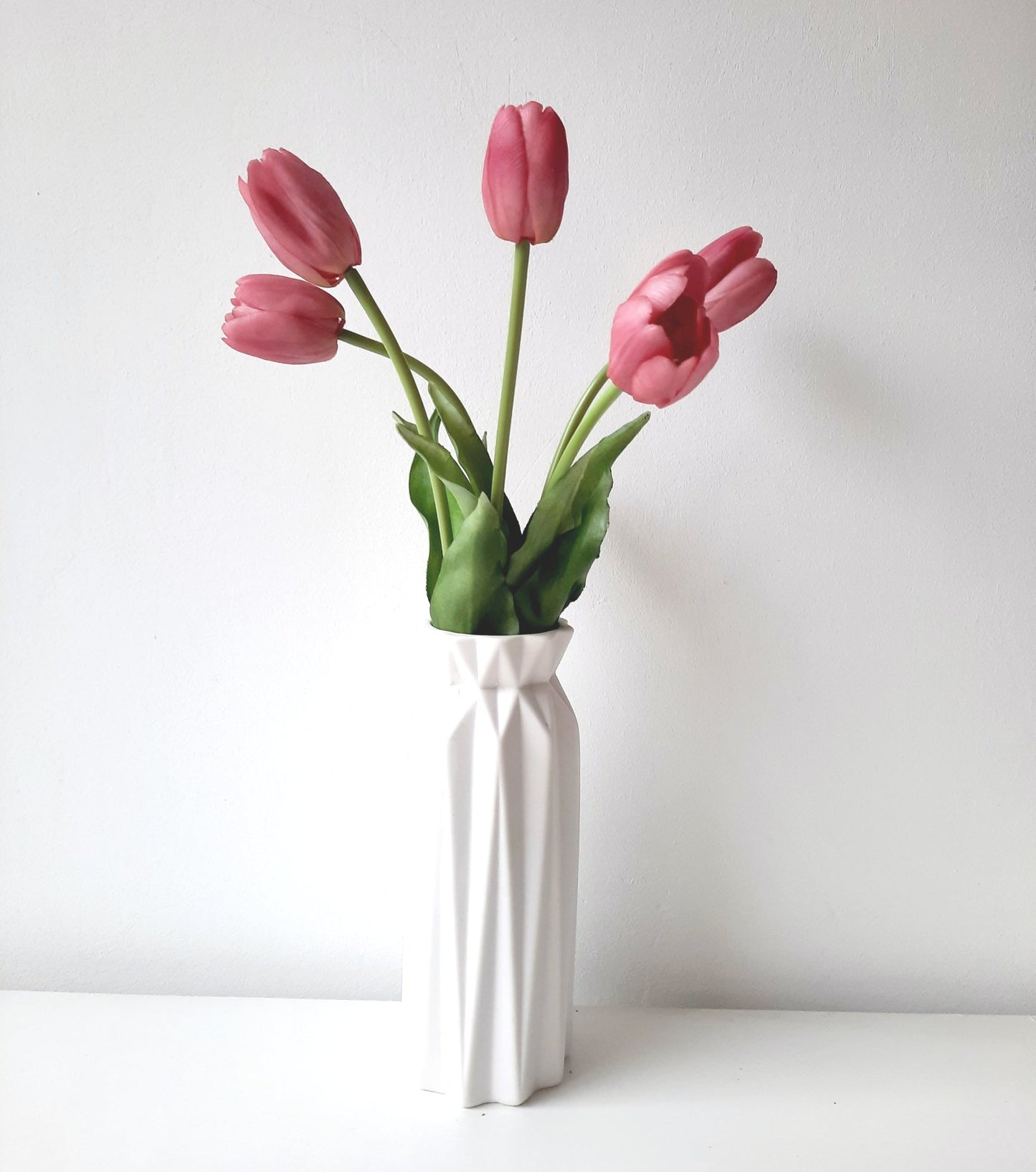 A legélethűbb mályva gumi tulipán művirág csokor