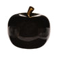 Porcelain apple decor 10.3 x 10 x 9 cm