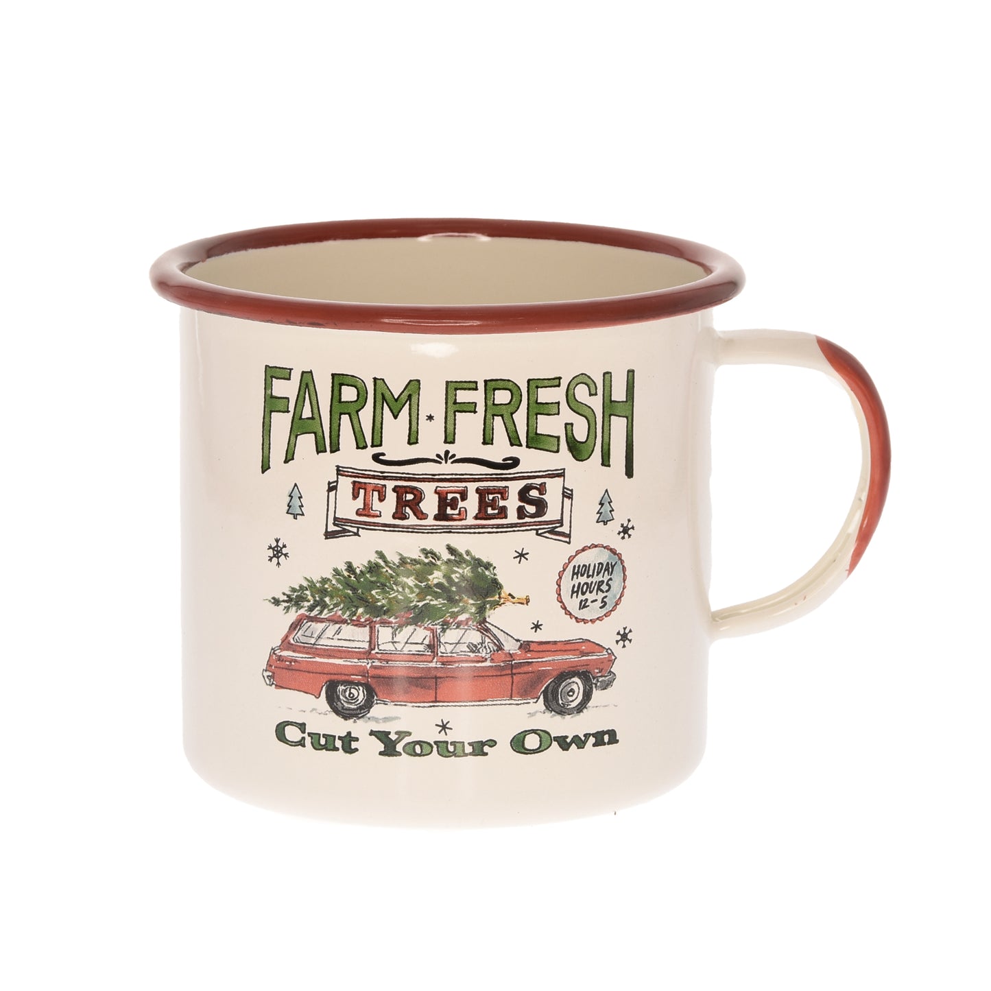 Mug with car, inscription 11 x 11 x 10 cm