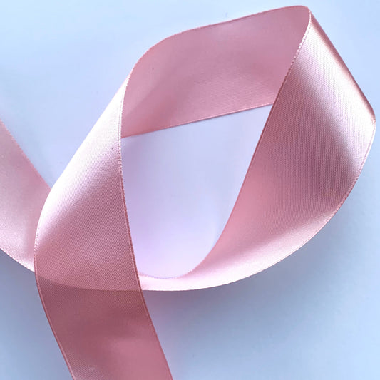 Szaténszalag - rózsaszín 20 mm