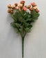 Bouquet of tiny rose artificial flowers - peach